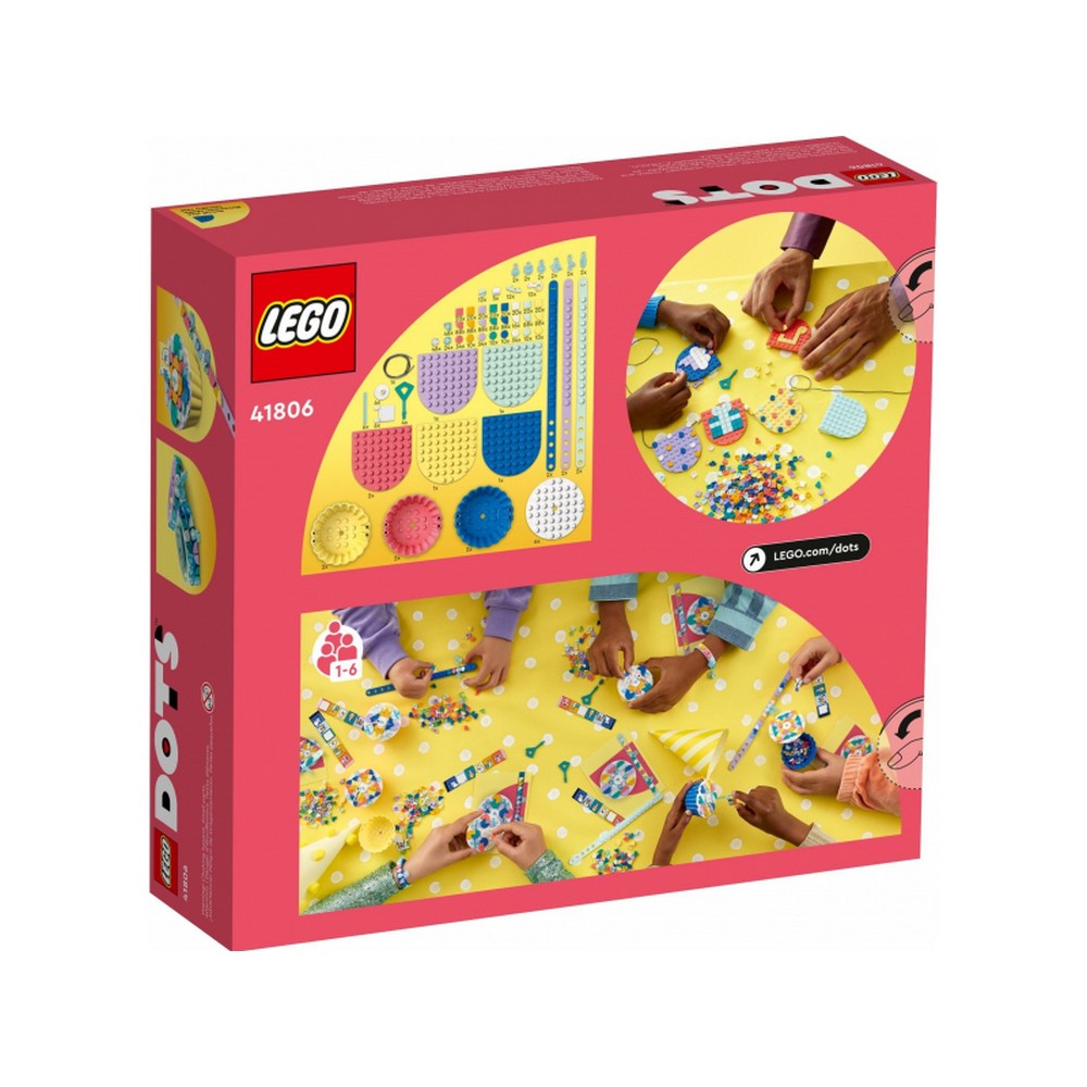 LEGO DOTS Felülmúlhatatlan parti készlet 41806 1154 darabos