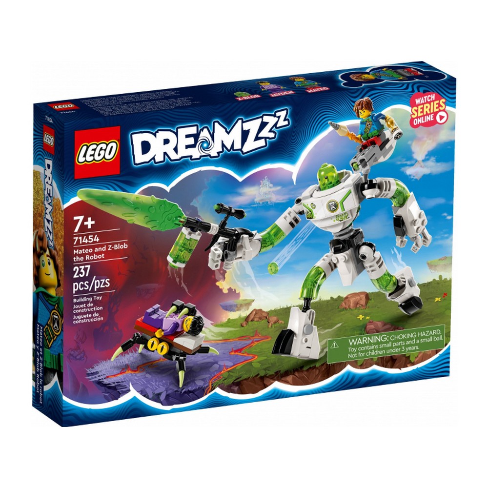 LEGO DREAMZzz Mateo és Z-Blob a robot 71454 237 darabos