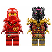 LEGO Ninjago Kai és Ras autós és motoros csatája 71789 103 darabos