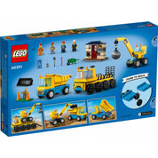 LEGO City Építőipari teherautók és bontógolyós daru 60391 235 darabos