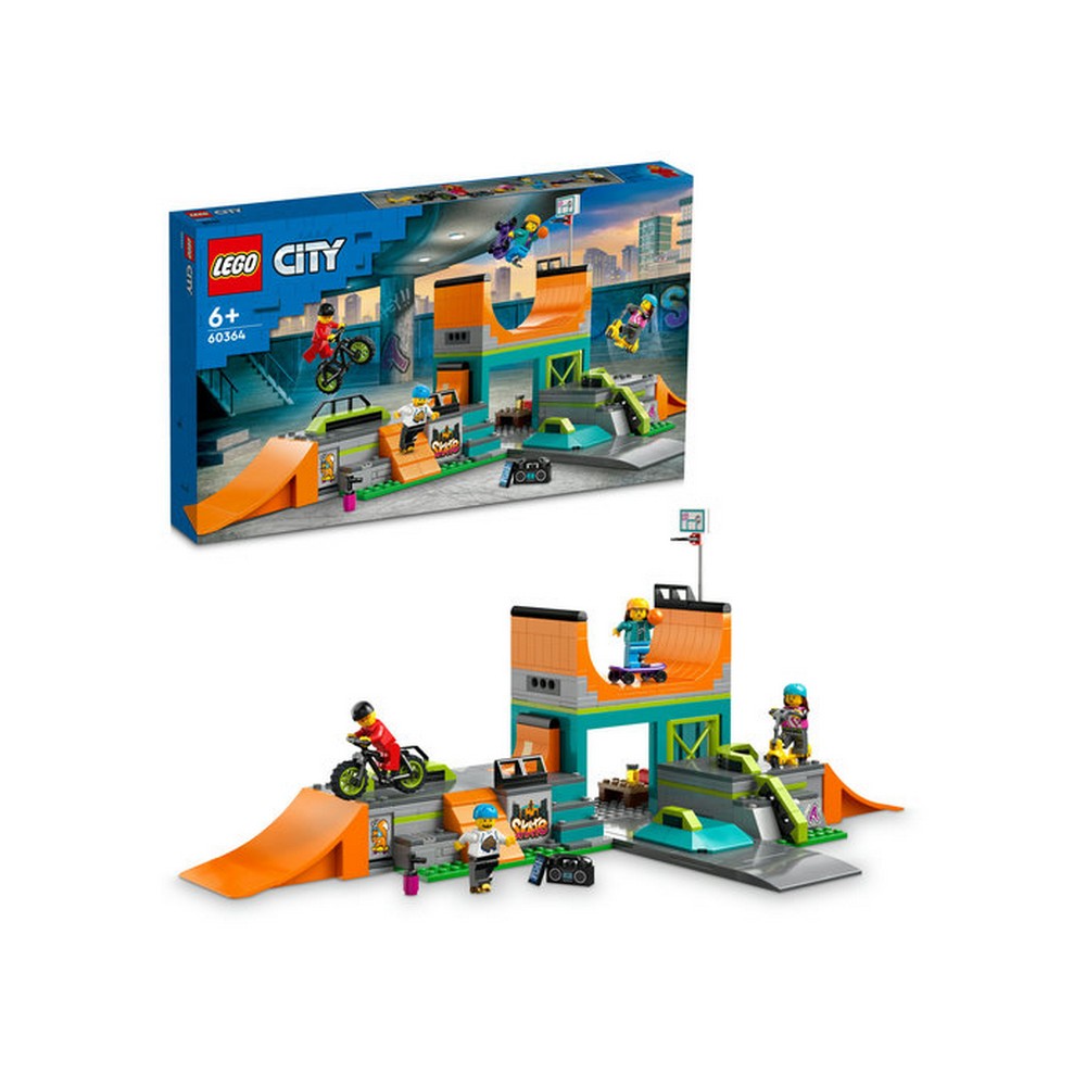 LEGO City Gördeszkapark 60364 454 darabos