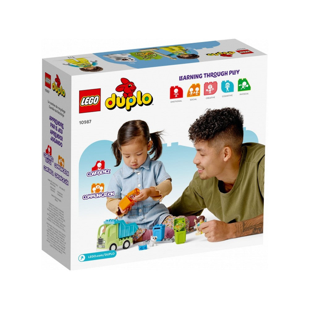 LEGO DUPLO Szelektív kukásautó 10987