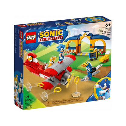 LEGO® Sonic the Hedgehog™ Tails műhelye és Tornado repülőgépe 76991