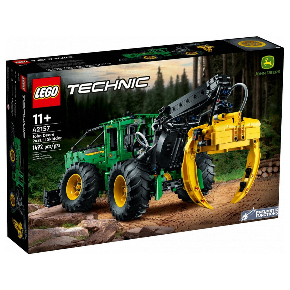 LEGO Technic John Deere 948L-II Skidder 42157 1492 darabos