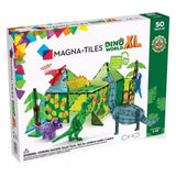 MAGNA-TILES Dino World XL, 50 darabos mágneses építőkészlet