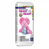 MAGNA-TILES Heart to Heart Travel set, 26 darabos készlet