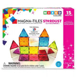 MAGNA-TILES Stardust, 15 darabos mágneses építőkészlet