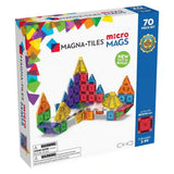 MAGNA-TILES microMAGS, 70 darabos mágneses építőkészlet
