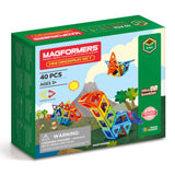 Magformers Mini Dinosaur Set – Dínók, 40 darabos készlet