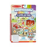 Melissa & Doug Újrahasználható Matrica Füzet, Mancs Őrjárat Küldetések