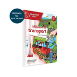 Răspundel Istețel: Mijloace de transport, román nyelvű interaktiv könyv