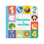 Carte cartonată Numărăm și recităm - könyv