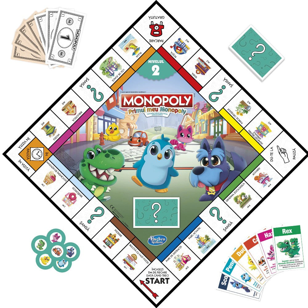 Primul meu Monopoly  - román nyelvű társasjáték