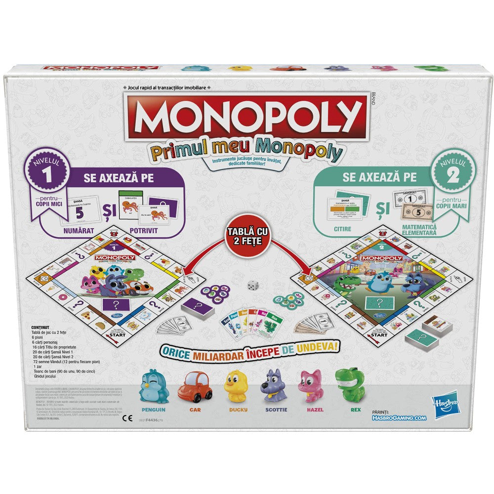 Primul meu Monopoly  - román nyelvű társasjáték