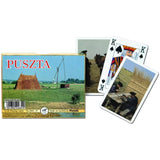 Francia kártya 2x55-ös készlet: Puszta Szuvenir