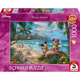 Puzzle Schmid Puzzle Disney Minnie and Mickey in Hawaii 1000 darabos
