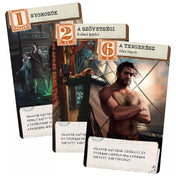 Rettegés Arkhamban: Lovecraft Levél karakterkártyák, nyomozók, szövetségi ügynök és tengerész lapok részletes grafikával