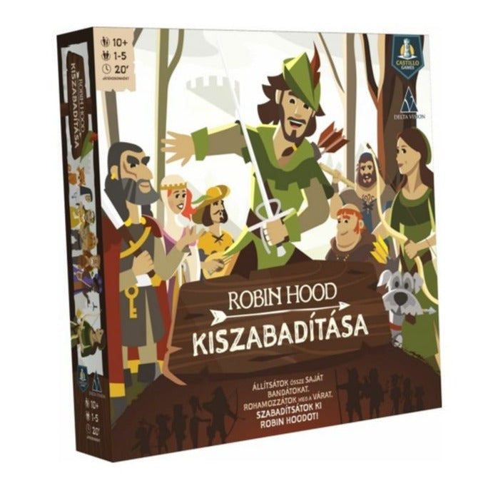 Robin Hood kiszabadítása magyar nyelvű társasjáték