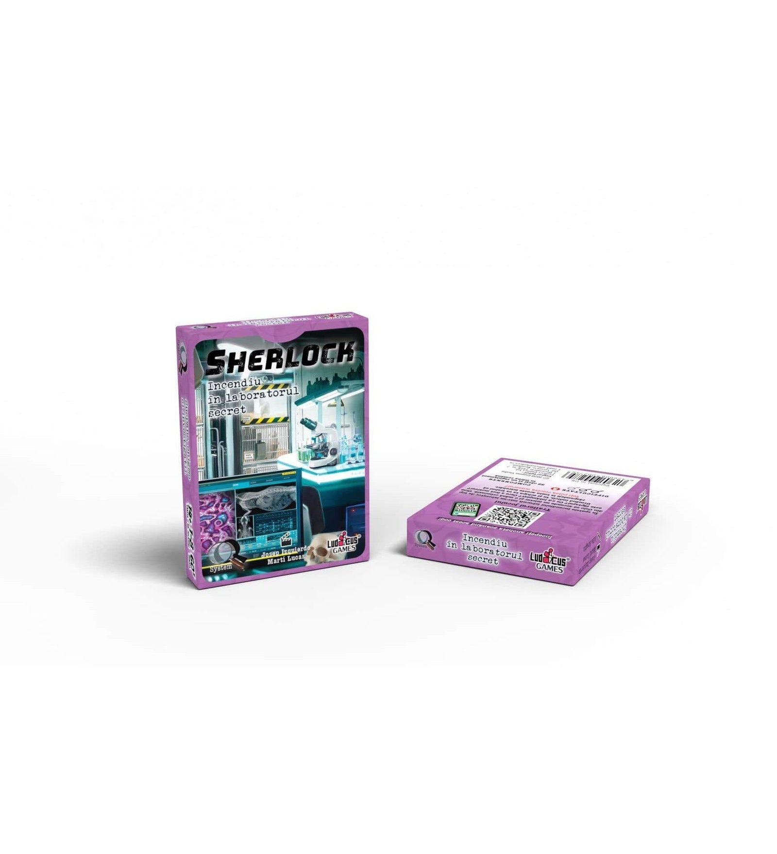 Sherlock Misiunea 6: Incendiu laborator-Ludicus Games-2-Jocozaur