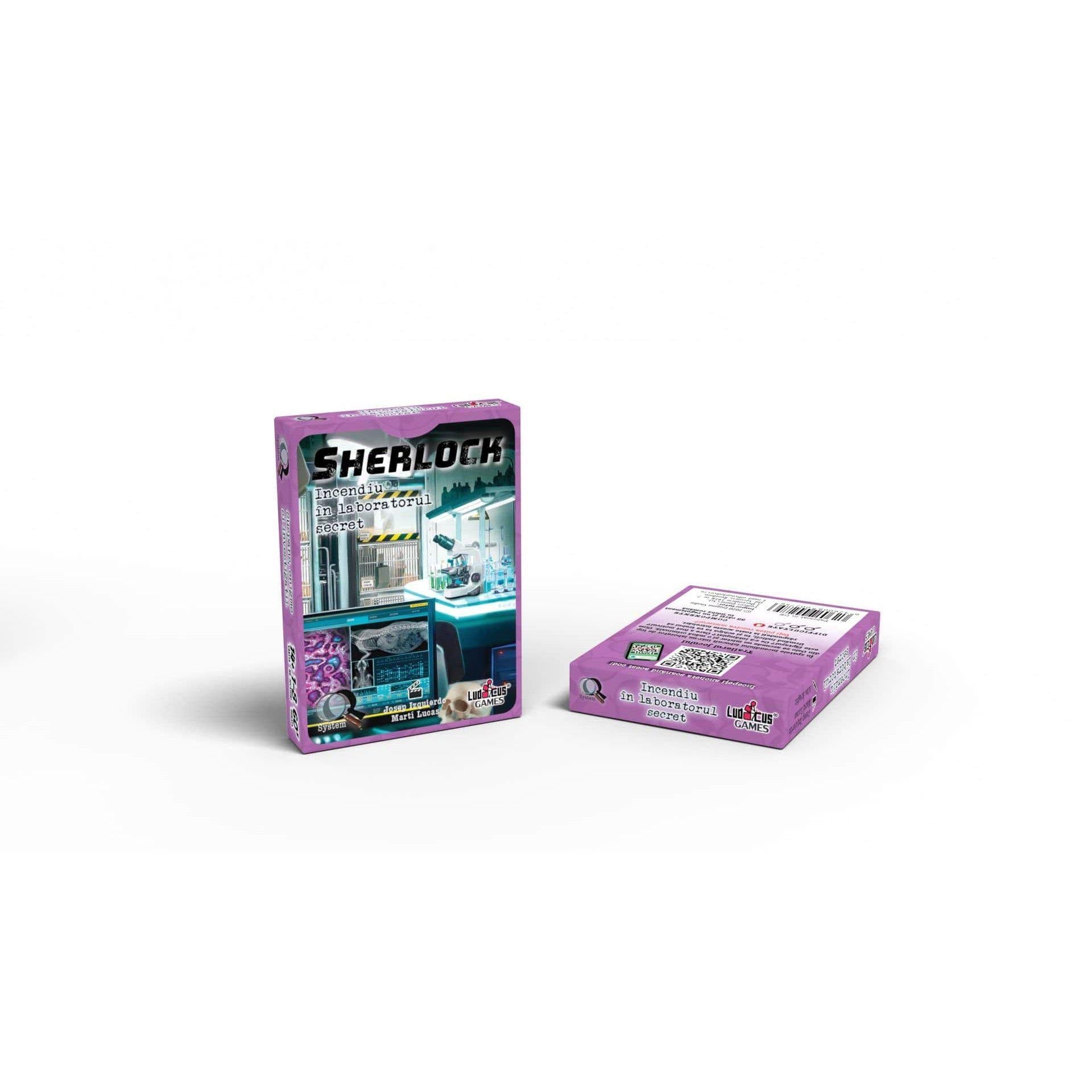 Sherlock Misiunea 6: Incendiu laborator-Ludicus Games-2-Jocozaur