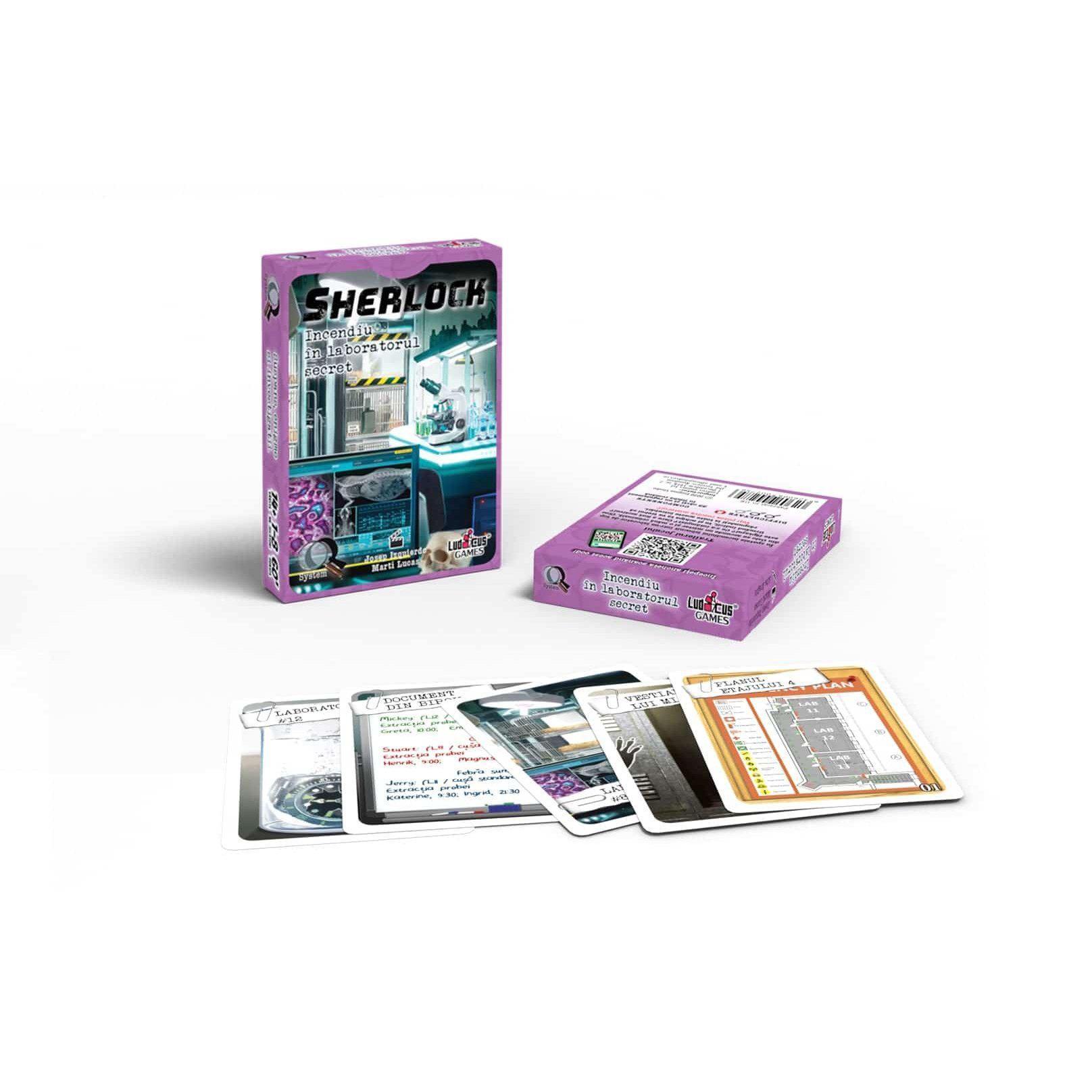 Sherlock Misiunea 6: Incendiu laborator-Ludicus Games-3-Jocozaur