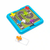 Smart Games Take Off logikai játék repülőgépes játéktáblával és színes repülőfigurákkal kifutópályás feladványokhoz.