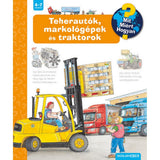 Teherautók, markológépek és traktorok Mit? Miért? Hogyan? (11.) magyar nyelvű könyv