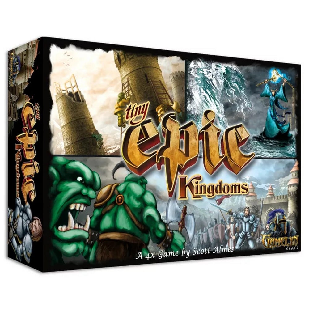 Tiny Epic Kingdoms angol nyelvű társasjáték