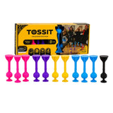 Tossit family pack (pink, lila, kék, sárga) - szilikon darts játék