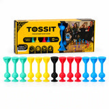 Tossit family pack (piros, türkiz, kék, sárga) - szilikon darts játék