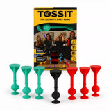 Tossit starter pack (piros, türkiz) - szilikon tapadókorongos darts játék