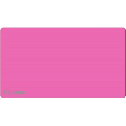Ultra PRO rózsaszín játékszőnyeg – csúszásmentes, puha felületű playmat kártyajátékokhoz és társasjátékokhoz, egyszínű pink kivitelben.