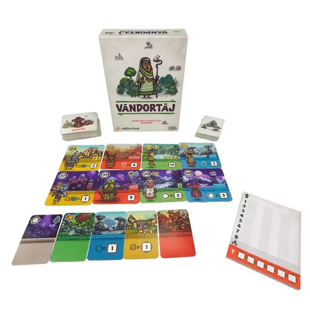 Vándortáj magyar nyelvű társasjáték