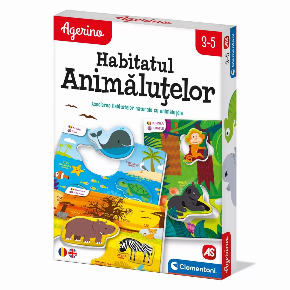 Agerino - Habitatul Animăluțelor - játék gyerekeknek