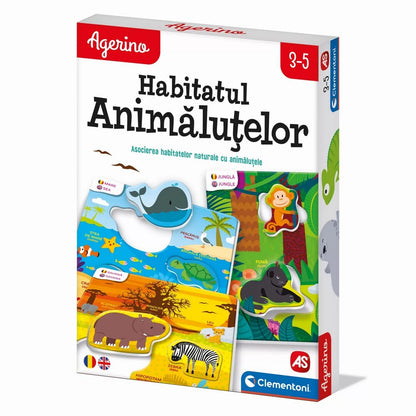 Agerino - Habitatul Animăluțelor - játék gyerekeknek