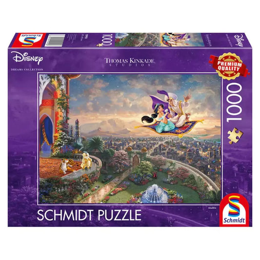 Puzzle Schmidt: Thomas Kinkade-Disney-Aladdin, 1000 darab