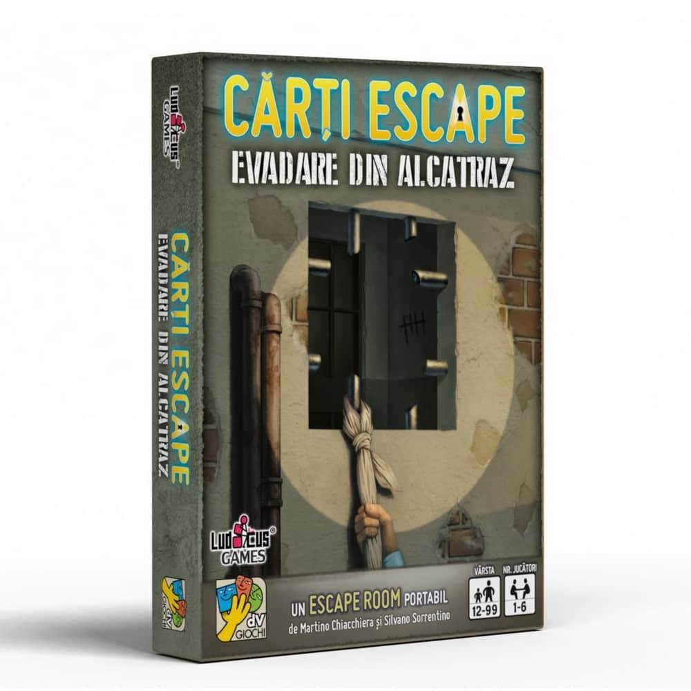 Carti Escape Evadare din Alcatraz - Jocozaur.ro - Omul potrivit la jocul potrivit