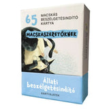 Állati beszélgetésindító kártyajáték macskaszeretőknek, magyar nyelvű társasjáték
