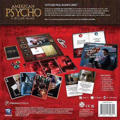 American Psycho: A Killer Game - Angol nyelvű társasjáték