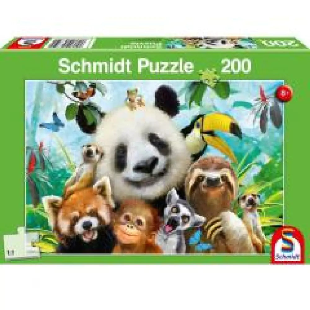 Puzzle Schmidt: Állati Móka!, 200 darabos - doboz eleje