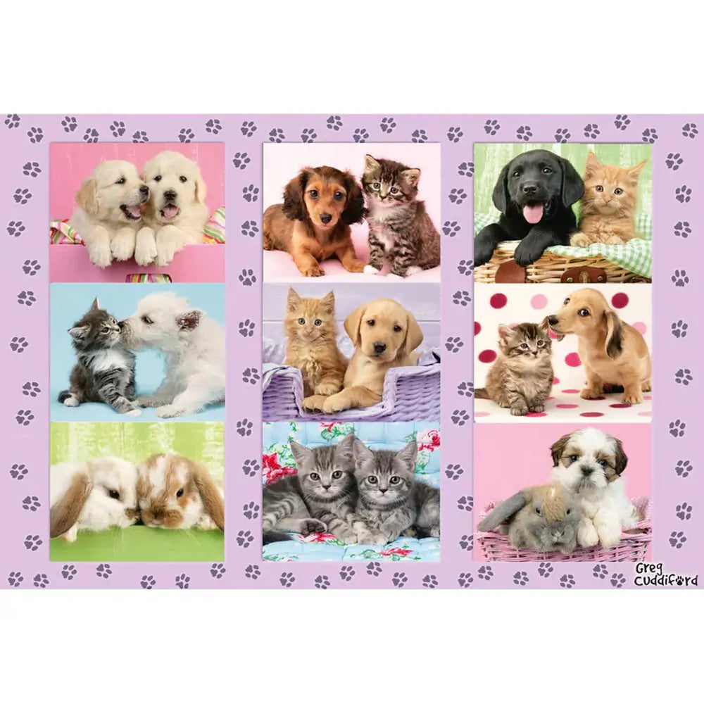 100 darabos puzzle - My Animal Friends, Schmidt