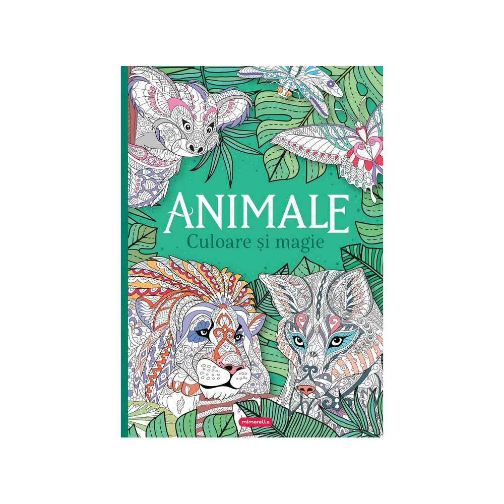 Animale - Culoare și magie Carte de colorat - kifestős könyv