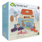 Noé kicsi bárkája, formaválogatós szett fából, Tender Leaf Toys