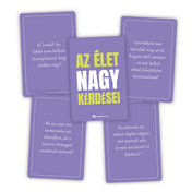 Az élet nagy kérdései önismereti és beszélgetésindító kérdéskártyák