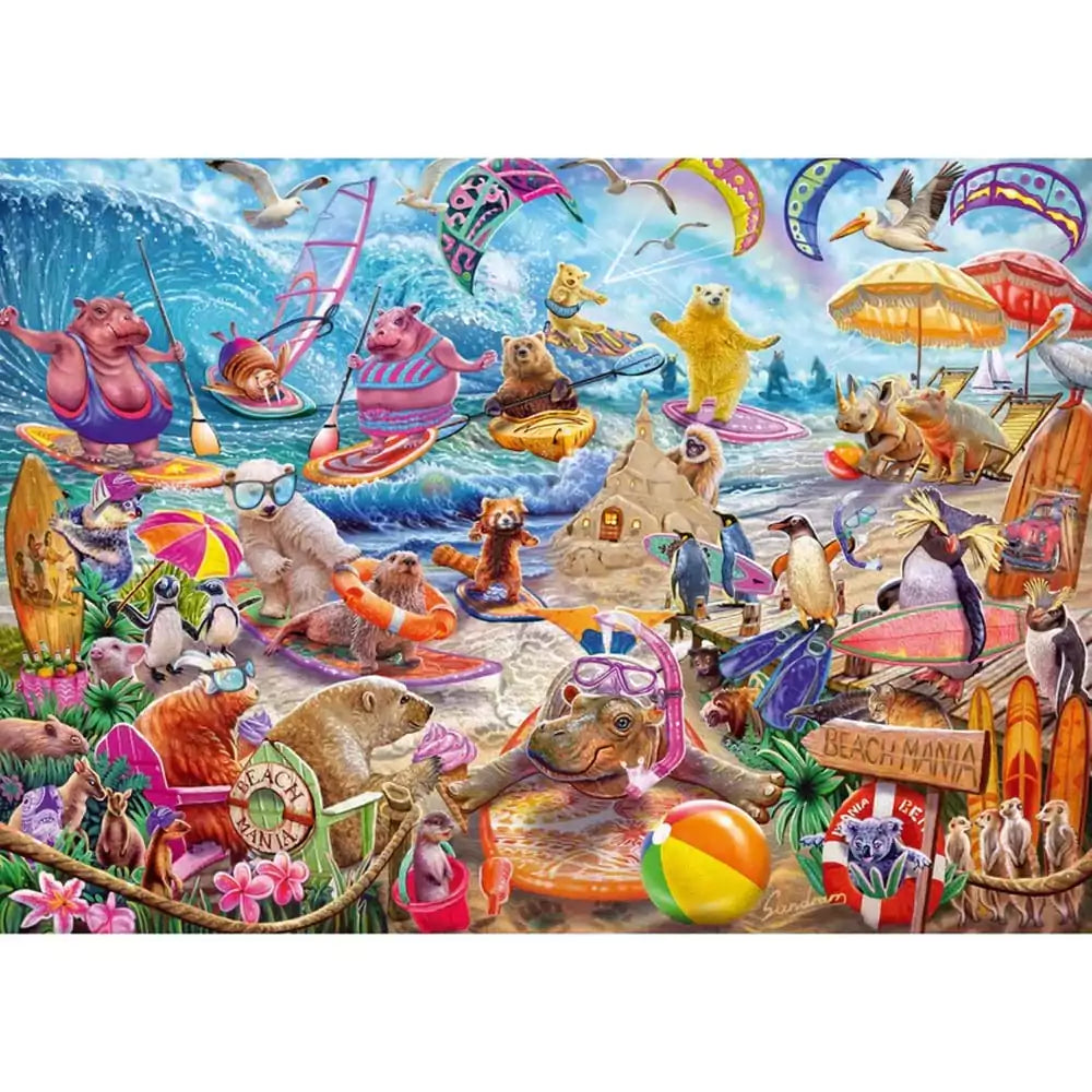 Puzzle Schmidt: Steve Sundram - Beach Mania, 1000 darab