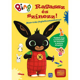 Bing: Ragassz és színezz! magyar nyelvű matricás foglalkoztató