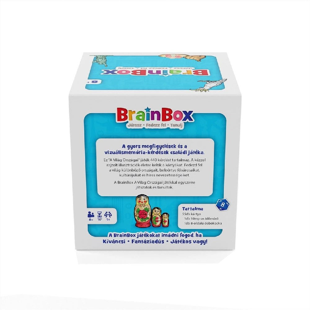 BrainBox: A világ országai, magyar nyelvű társasjáték