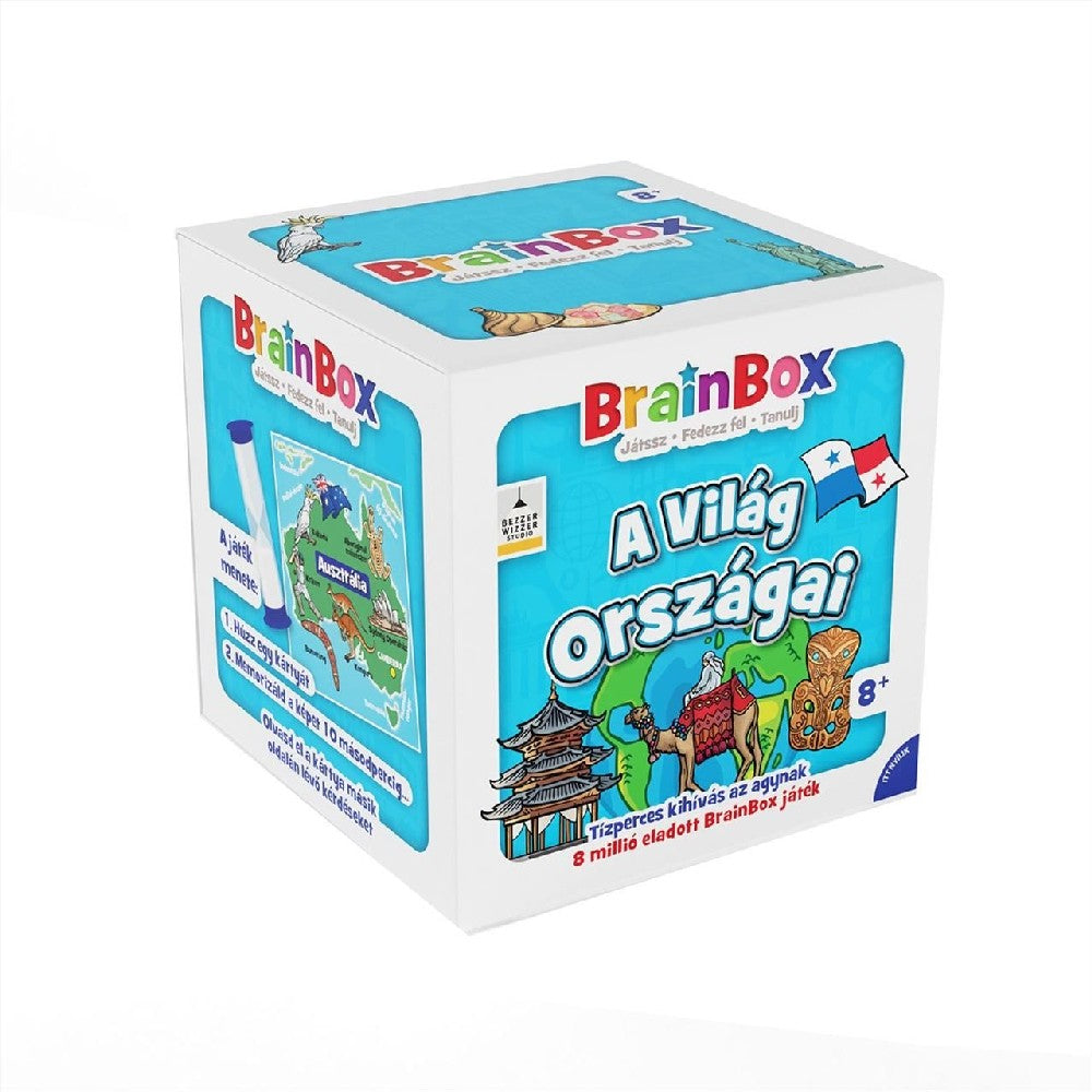 BrainBox: A világ országai, magyar nyelvű társasjáték
