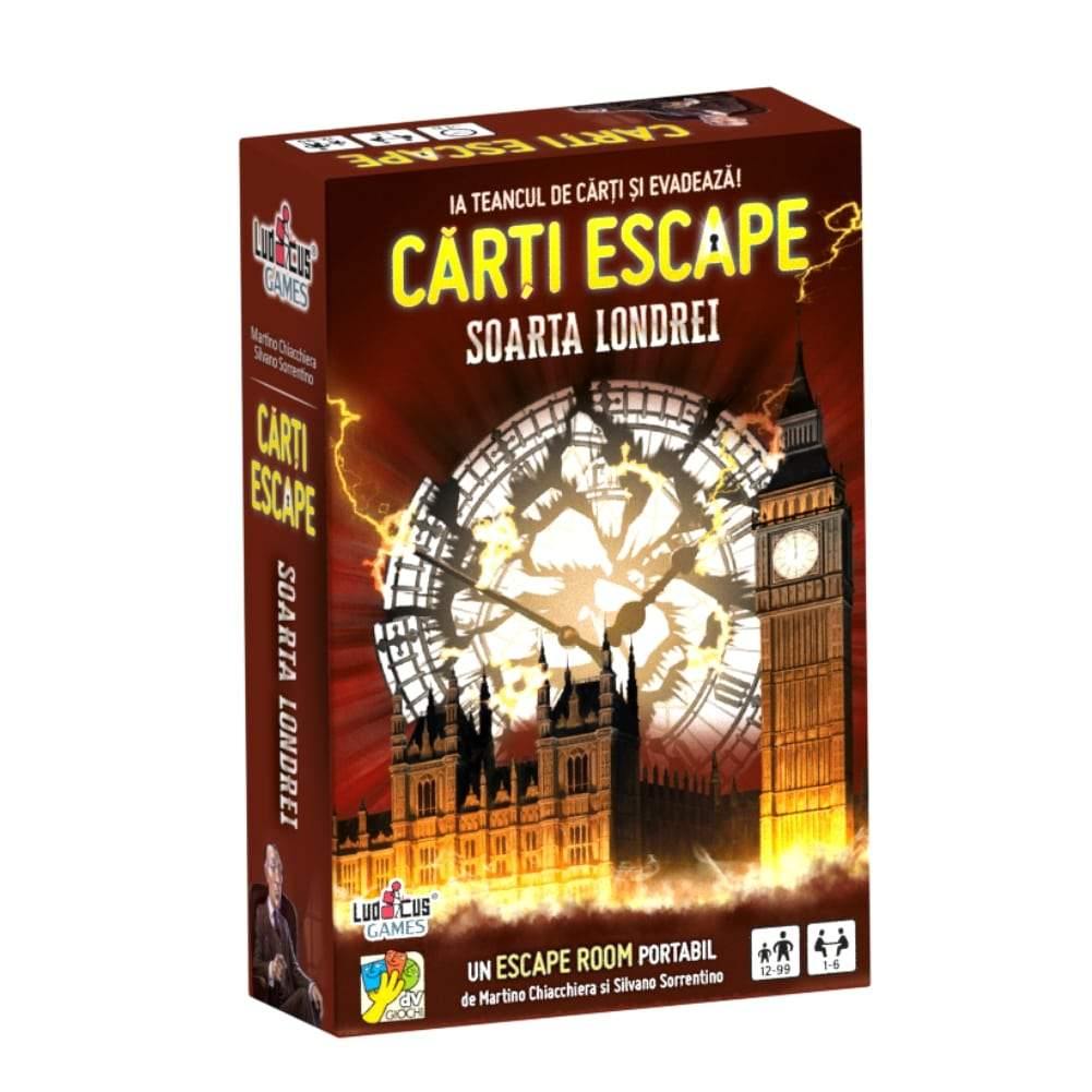 Cărți Escape - Soarta Londrei-Ludicus Games-1-Jocozaur