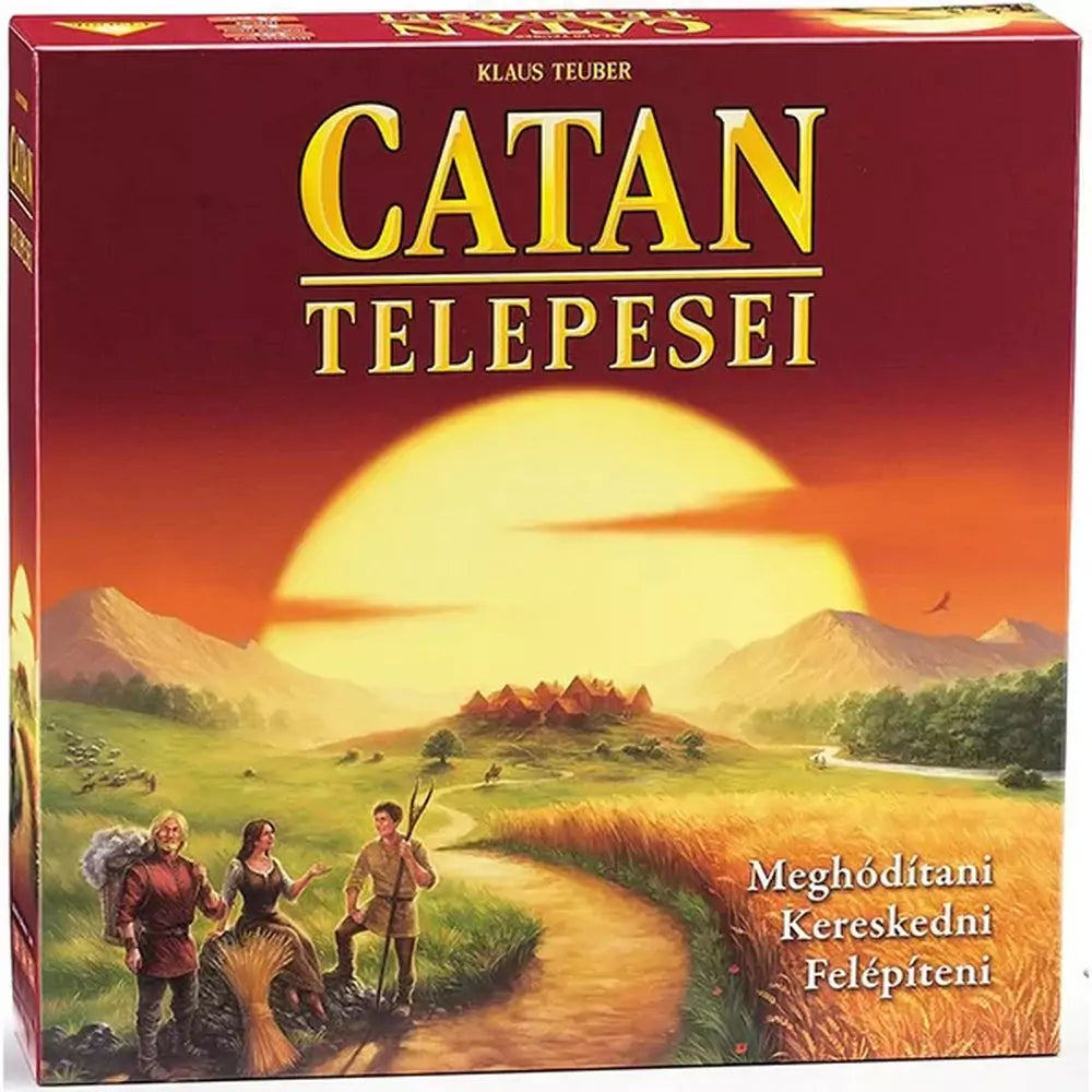 Catan telepesei alapjáték - ÚJ Kiadás